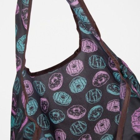 Household bag without fastener, gray/multi -colored color-2