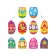 Apron kitchen with a photo print "Coloring Easter eggs", adjustable, size OS