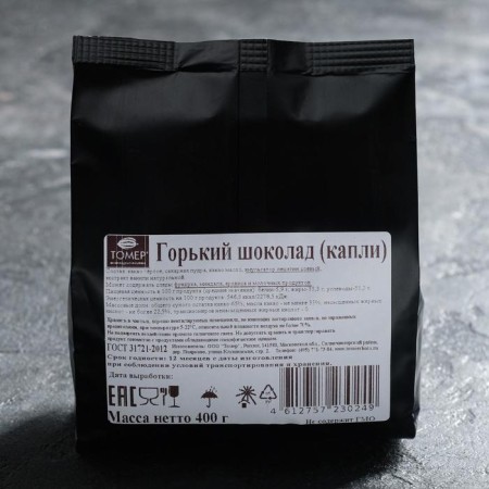 Gorky confectionery chocolate "Tomer" (drops), 400 g-1