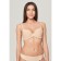 Women's bracket PEONY, size 75E, beige color