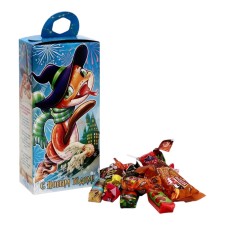 New Year. Gift set of sweets 