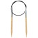 Circular knitting needles, bamboo, 5.0 mm/40cm, 1 pc