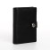 Male purse on Magnet, 3 in 1, for bills, auto documents and passports, black color