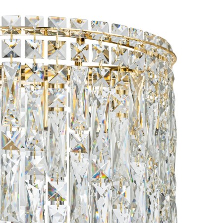 Suspended Indigo, 12041/10p Gold. 10x40W, E14, 1000x300x315/1115 mm-2