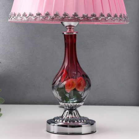 Board lamp 16692/1 E27 40W chrome 29x29x55 cm Risalux-4