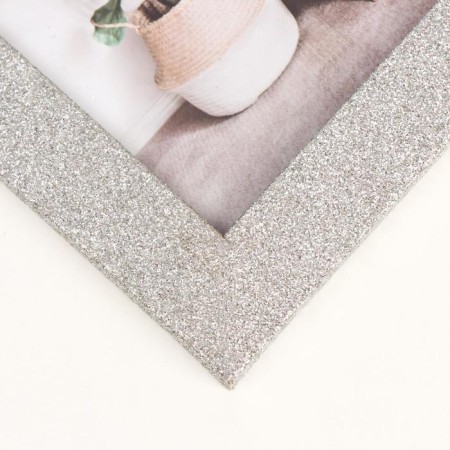 Photo frame Plastic in 2 photos 10x15 cm "Tergets" silver 18x26.5 cm-2