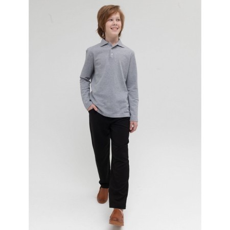 Jumper Pol for a boy Pelican, height 152 cm, gray color-5