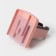 Holder for a hairdryer 9 × 9 × 10 cm, pink color