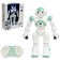 Robot Radio -controlled Hunter, light and sound effects, works on the battery, green color