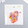 Buttons plastic for creativity 2 punctures "Color Squares" micro set 80 pcs 0.6x0.6cm