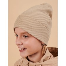 Children's hat, size 53-54, sandy color