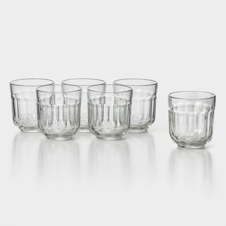 Set of glass glasses "Triumph", 280 ml, 6 pcs