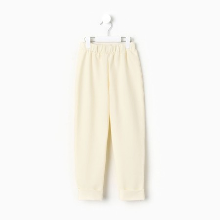 Kidsa (sweatshirt, trousers) minku milk color, height 152 cm-9