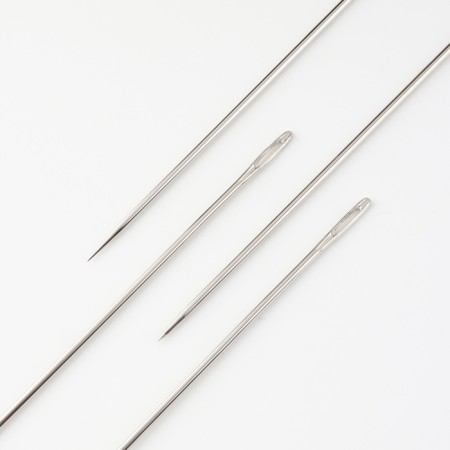 Sewing needles, for toys and dolls, d = 1.83 mm, 10/12.5/15/17.5 cm, 4 pcs-1
