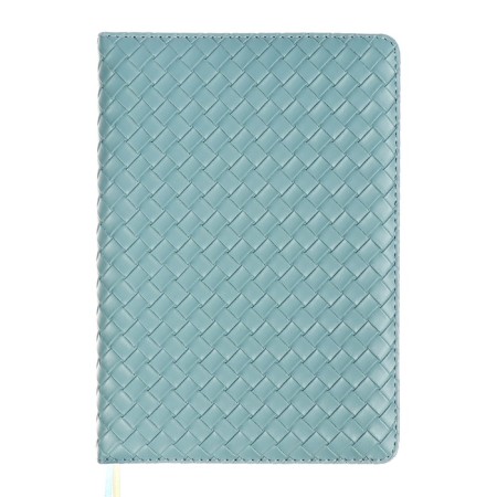Gift Davente.clair: Diamur of Leduced A5 136 sheets, solid cover, block 70, blue + ballpoint pen-1