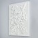 Gypsum figure ornament: oak branch, 34.5 x 50 x 4 cm