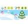 Kids. Activities with stickers. Seasons