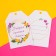 Schildik floristic "wishes", set of 6 pcs., 7 x 5 cm