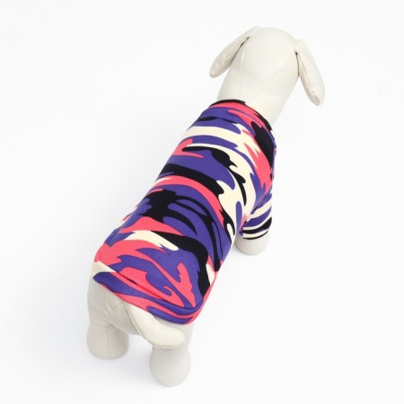 Camouflage sweatshirt, size M (DS 30, Osh 30, OG 40 cm), purple-2
