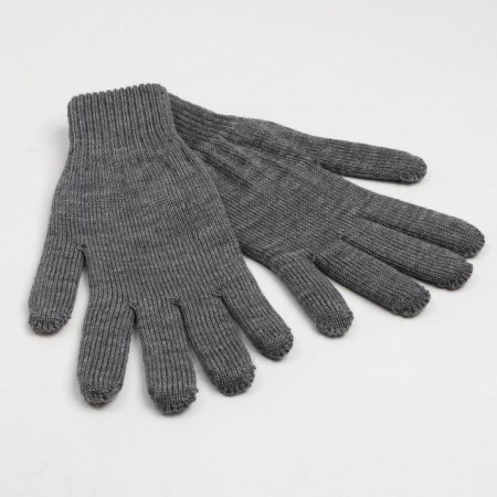 Men's gloves RM04, gray color, river 20