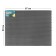 Rug EVA universal Grand Caratt, rhombus 50 x 67 cm, gray