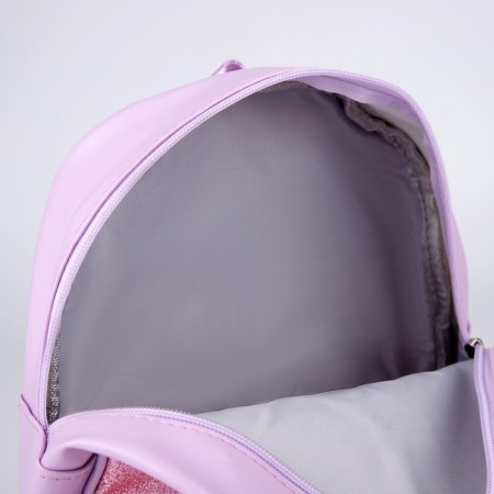 Baby backpack for girls with sparkles "Butterfly", removable elements, 27x23x10 cm-7