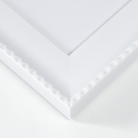 Photo frame Plastic "Mira" 30x40 cm, 641761 White (plastic screen)-2
