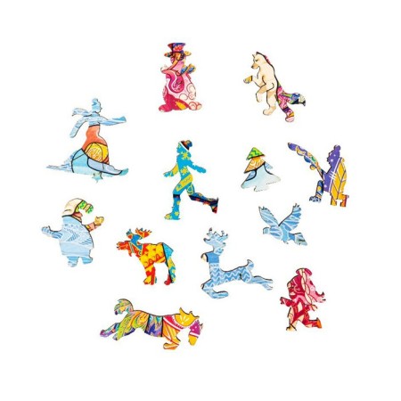 Figure puzzle "Rabbit", size m-2