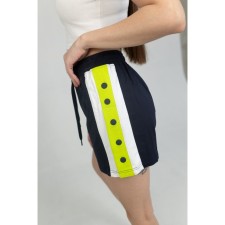 Women's shorts ise, size 46 cm, dark blue color