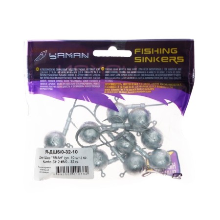 Jig ball "Yaman", 32 g, 10 pcs.-3