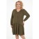 Women's dress, size 52, khaki color