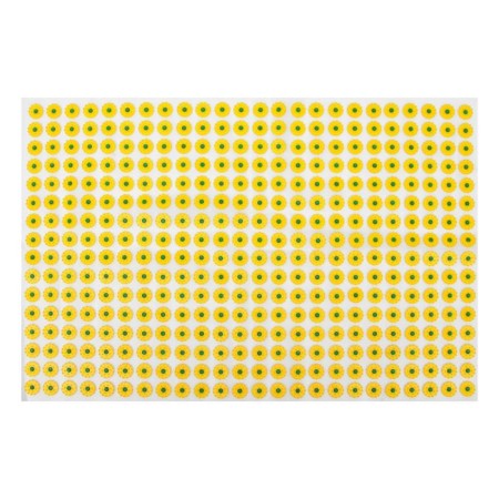 The Kuznetsova applicator, 384 spines, spanbond, 50 x 75 cm, yellow.-1
