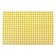 The Kuznetsova applicator, 384 spines, spanbond, 50 x 75 cm, yellow.