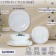 Luminarc Carine table service, glass ceramics, 18 objects, white color