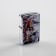 Lighter "Wise Tiger" in a metal box, silicon, gasoline, 6x8 cm