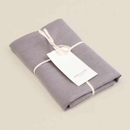 Decorative pillowcase SL Home Linen 40*40 cm, col. Gray, 100%linen-10