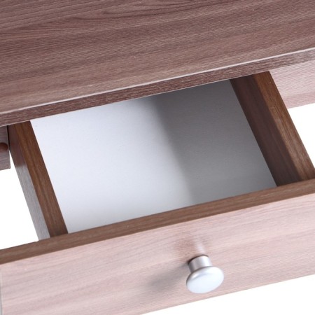 Oval table with an economy drawer 1100x600x750 Metaliki gray/ash shimo dark-4