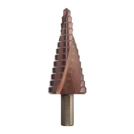 Drill step tundra pro, hss-CO, spiral profile, trihedral shank, 6-30 mm-2