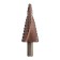 Drill step tundra pro, hss-CO, spiral profile, trihedral shank, 6-30 mm