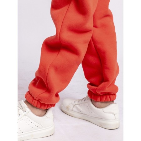 Set: Hoods and Pants "College", height 140 cm, Orange color-9