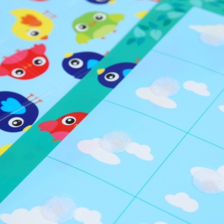 Velcro game "Birds" mini mini-4