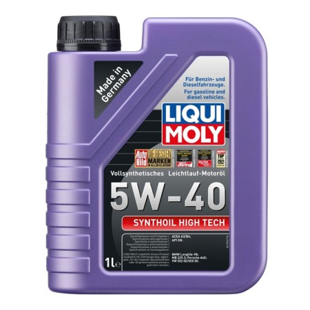 Motor oil Liquimoly Synthoil High Tech 5W-40 SN A3/B4, synthetic, 1 liter