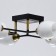 Olympia chandelier, size 77x14x77 cm, 320W 8xe14 IP 20