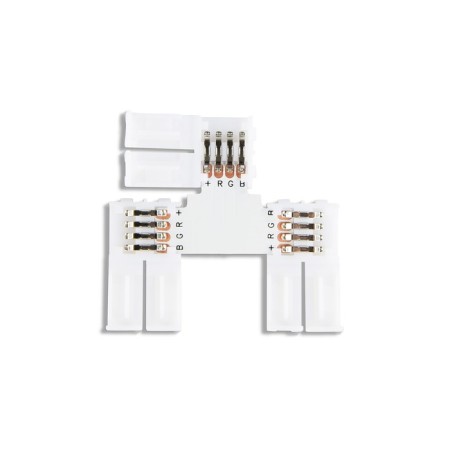 Combator T for LED tape 5050 12/24V (4 contacts) GS7001, 5 pcs