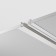 Built-in Technical TRX004-112W, 200x6x2 cm, white color, white