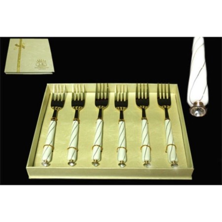 Lenardi Kristal de Lux forks set, 6 pcs