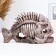 Figure "Piranha skeleton" 18x11x31cm