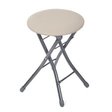 Folding stool on 4 supports TBSK2/1, ivory