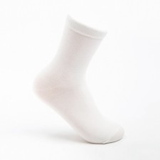 Women's socks, white color, size 36-40