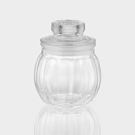 Glass jar for bulk products "Pumpkin", 200 ml, 8 × 10 cm